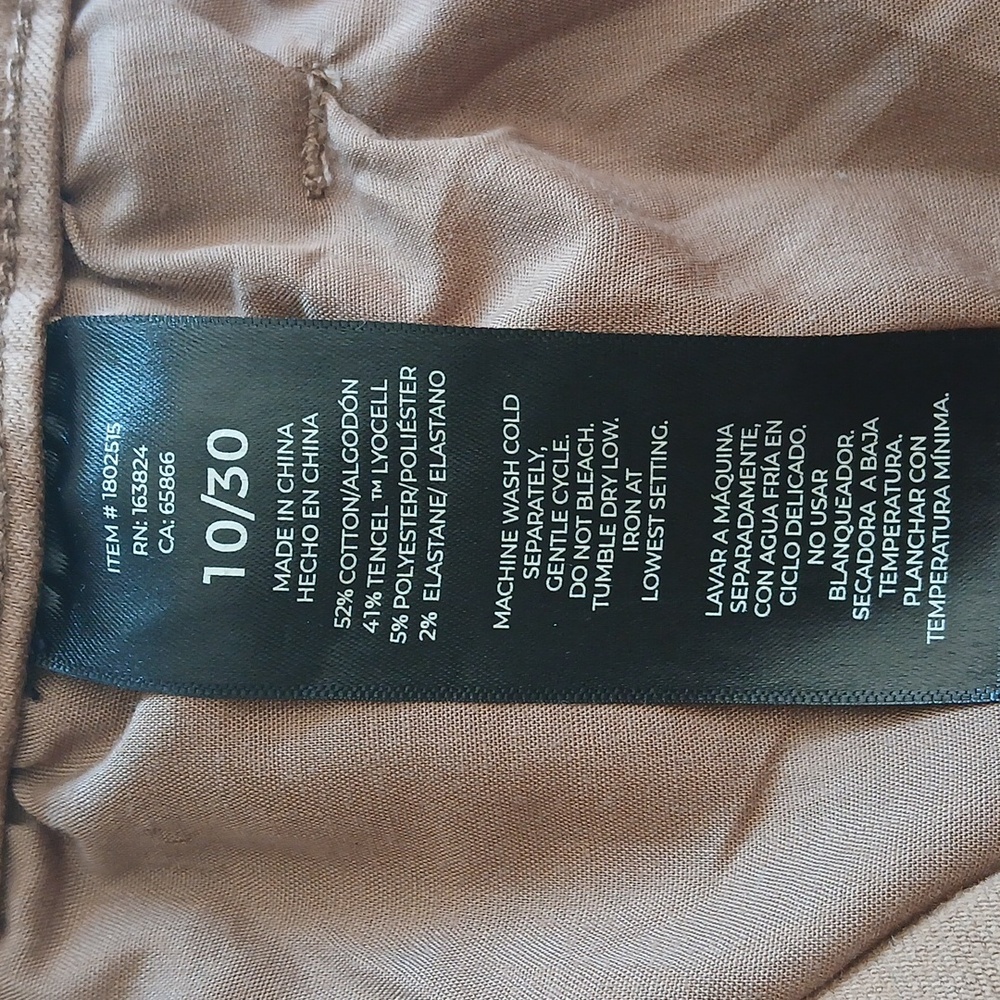 Well Worn Women's Brown Cargo Pants Size 10-30 - Picture 4 of 5